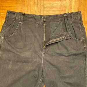 AE Paperbag Waist Mom Jeans